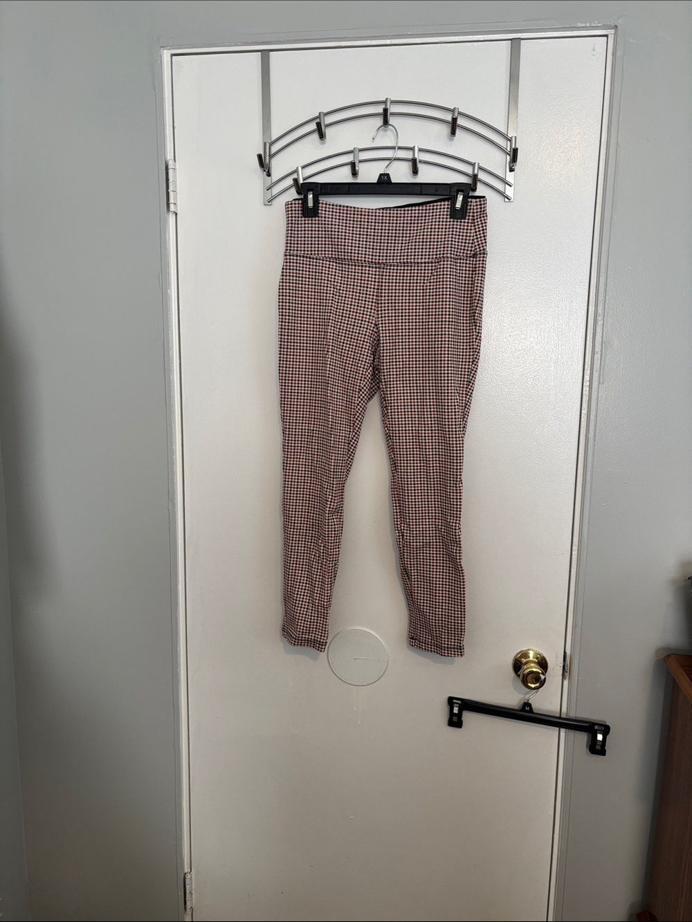 Style & Co. Black and White Checked Leggings